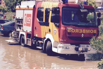 Lluvias en el Levante de Almería.