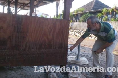 Lluvias en el Levante de Almería.