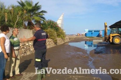 Lluvias en el Levante de Almería.