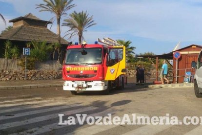 Lluvias en el Levante de Almería.