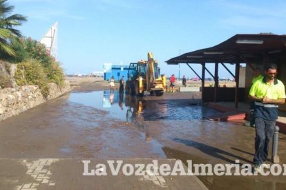 Lluvias en el Levante de Almería.