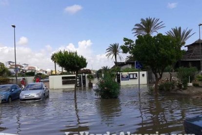 Lluvias en el Levante de Almería.