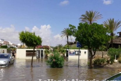 Lluvias en el Levante de Almería.