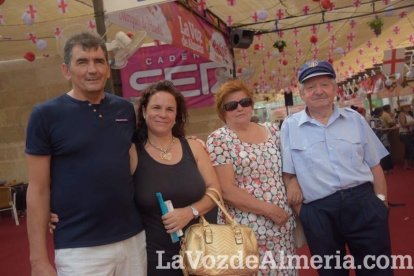 Seguimos en la Feria del Mediodía con muchos ánimos y ganas de fiesta.