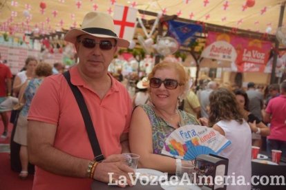 Seguimos en la Feria del Mediodía con muchos ánimos y ganas de fiesta.