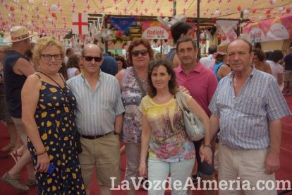 Seguimos en la Feria del Mediodía con muchos ánimos y ganas de fiesta.