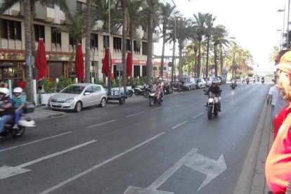 El rugido de los motores puso banda sonora a varias calles de la capital