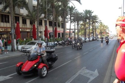 El rugido de los motores puso banda sonora a varias calles de la capital
