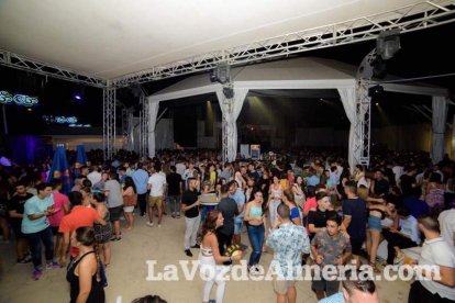 Caseta de Los 40 Principales y Guarapo Night en la Feria de Almeriía 2015. Fotos: Néstor Cánovas.