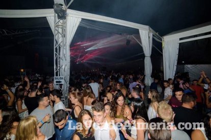 Caseta de Los 40 Principales y Guarapo Night en la Feria de Almeriía 2015. Fotos: Néstor Cánovas.