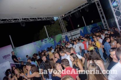 Caseta de Los 40 Principales y Guarapo Night en la Feria de Almeriía 2015. Fotos: Néstor Cánovas.