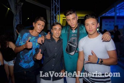 Caseta de Los 40 Principales y Guarapo Night en la Feria de Almeriía 2015. Fotos: Néstor Cánovas.