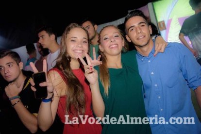 Caseta de Los 40 Principales y Guarapo Night en la Feria de Almeriía 2015. Fotos: Néstor Cánovas.