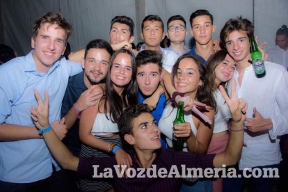 Caseta de Los 40 Principales y Guarapo Night en la Feria de Almeriía 2015. Fotos: Néstor Cánovas.