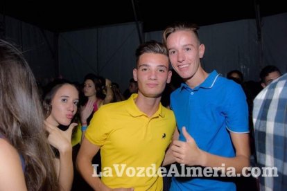 Caseta de Los 40 Principales y Guarapo Night en la Feria de Almeriía 2015. Fotos: Néstor Cánovas.