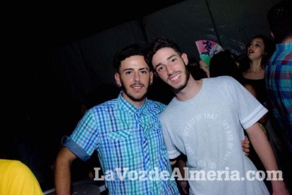 Caseta de Los 40 Principales y Guarapo Night en la Feria de Almeriía 2015. Fotos: Néstor Cánovas.