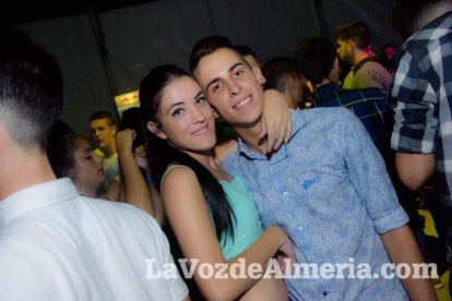 Caseta de Los 40 Principales y Guarapo Night en la Feria de Almeriía 2015. Fotos: Néstor Cánovas.