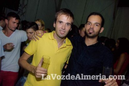 Caseta de Los 40 Principales y Guarapo Night en la Feria de Almeriía 2015. Fotos: Néstor Cánovas.