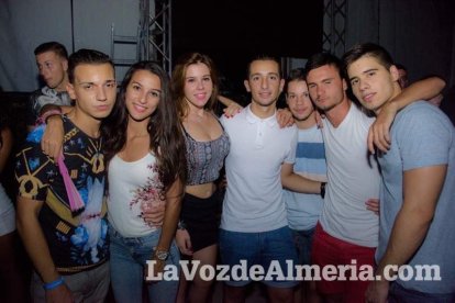 Caseta de Los 40 Principales y Guarapo Night en la Feria de Almeriía 2015. Fotos: Néstor Cánovas.