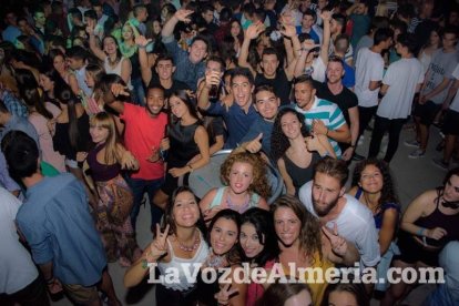 Caseta de Los 40 Principales y Guarapo Night en la Feria de Almeriía 2015. Fotos: Néstor Cánovas.