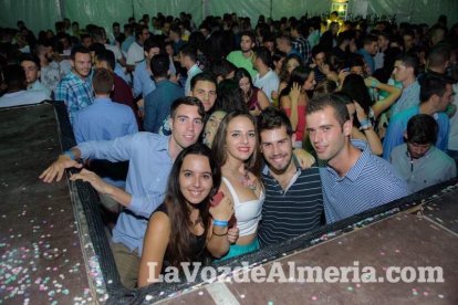 Caseta de Los 40 Principales y Guarapo Night en la Feria de Almeriía 2015. Fotos: Néstor Cánovas.