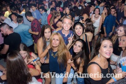 Caseta de Los 40 Principales y Guarapo Night en la Feria de Almeriía 2015. Fotos: Néstor Cánovas.