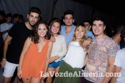 Caseta de Los 40 Principales y Guarapo Night en la Feria de Almeriía 2015. Fotos: Néstor Cánovas.