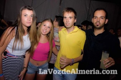 Caseta de Los 40 Principales y Guarapo Night en la Feria de Almeriía 2015. Fotos: Néstor Cánovas.