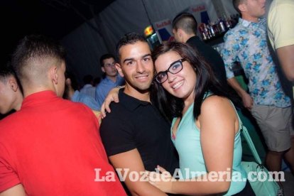 Caseta de Los 40 Principales y Guarapo Night en la Feria de Almeriía 2015. Fotos: Néstor Cánovas.