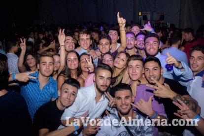 Caseta de Los 40 Principales y Guarapo Night en la Feria de Almeriía 2015. Fotos: Néstor Cánovas.