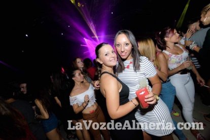 Caseta de Los 40 Principales y Guarapo Night en la Feria de Almeriía 2015. Fotos: Néstor Cánovas.