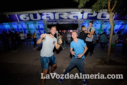 Caseta de Los 40 Principales y Guarapo Night en la Feria de Almeriía 2015. Fotos: Néstor Cánovas.