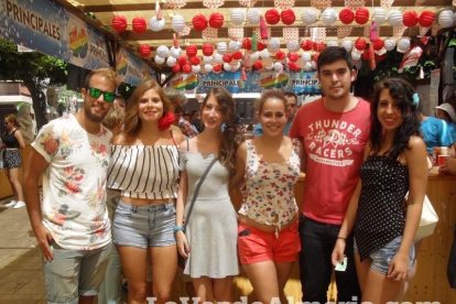 Feria del Mediodía en el centro de Almería. Premium, Plazuela y Cayetana.
