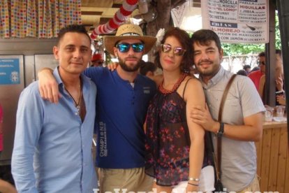 Feria del Mediodía en el centro de Almería. Premium, Plazuela y Cayetana.