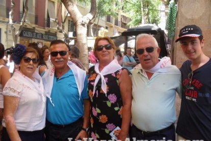 Feria del Mediodía en el centro de Almería. Premium, Plazuela y Cayetana.