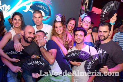 Feria del Mediodía en el centro de Almería. Premium, Plazuela y Cayetana.