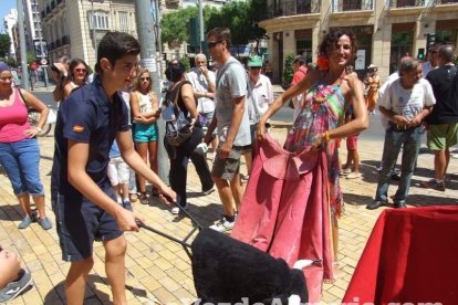 Primer festejo taurino de la Feria de Almería 2015.