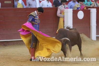 Primer festejo taurino de la Feria de Almería 2015.