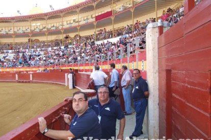 Espectáculo de Recortadores en la Plaza de Toros y bienvenida de la Casa Chopera a lor taurinos de EEUU en la Peña El Morato em la Feria d