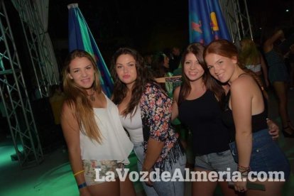 Caseta de Los 40 Principales y Guarapo Night en la Feria de Almeriía 2015. Fotos: Néstor Cánovas.