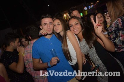 Caseta de Los 40 Principales y Guarapo Night en la Feria de Almeriía 2015. Fotos: Néstor Cánovas.