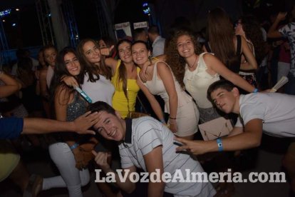 Caseta de Los 40 Principales y Guarapo Night en la Feria de Almeriía 2015. Fotos: Néstor Cánovas.