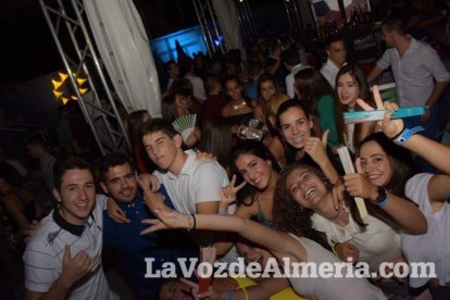 Caseta de Los 40 Principales y Guarapo Night en la Feria de Almeriía 2015. Fotos: Néstor Cánovas.