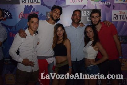 Caseta de Los 40 Principales y Guarapo Night en la Feria de Almeriía 2015. Fotos: Néstor Cánovas.