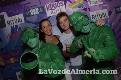 Caseta de Los 40 Principales y Guarapo Night en la Feria de Almeriía 2015. Fotos: Néstor Cánovas.