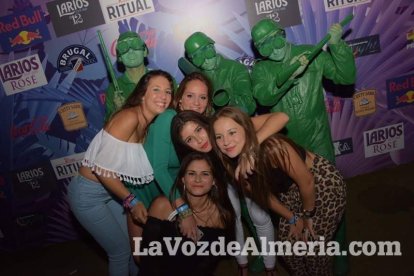 Caseta de Los 40 Principales y Guarapo Night en la Feria de Almeriía 2015. Fotos: Néstor Cánovas.