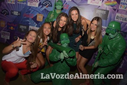 Caseta de Los 40 Principales y Guarapo Night en la Feria de Almeriía 2015. Fotos: Néstor Cánovas.