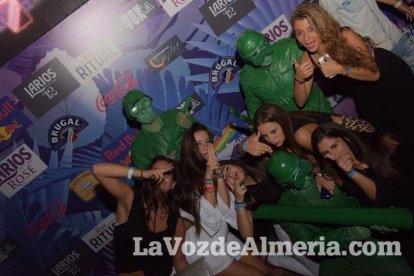 Caseta de Los 40 Principales y Guarapo Night en la Feria de Almeriía 2015. Fotos: Néstor Cánovas.