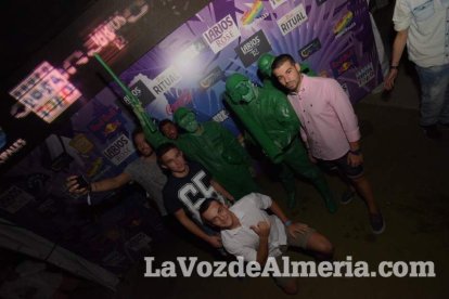 Caseta de Los 40 Principales y Guarapo Night en la Feria de Almeriía 2015. Fotos: Néstor Cánovas.