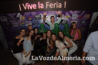 Caseta de Los 40 Principales y Guarapo Night en la Feria de Almeriía 2015. Fotos: Néstor Cánovas.